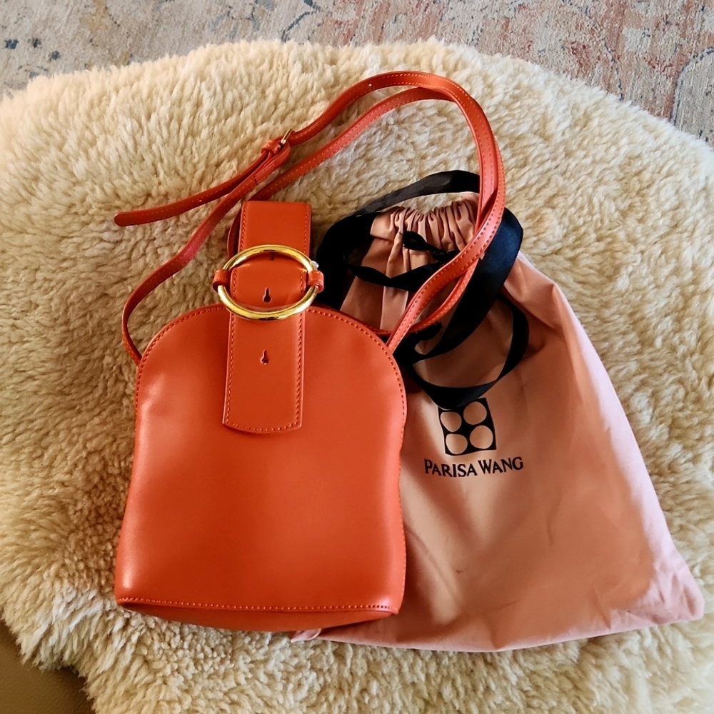 NWOT Parisa Wang Addicted Bracelet Bucket Bag 🍊